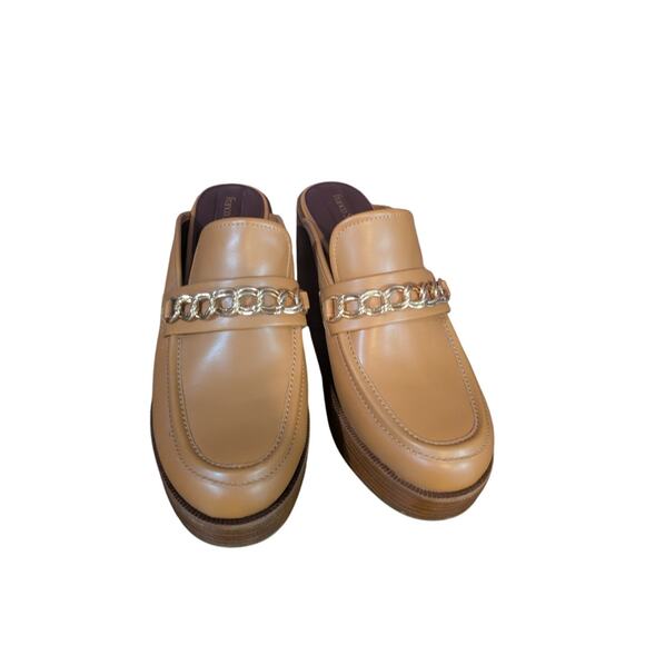 Franco Sarto Katra Clog Platform Block Heels Size 10 - Picture 2 of 7